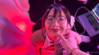 VK Deerlong เดียร์ลองอมให้แฟนจนเสร็จ แตกใส่ปาก