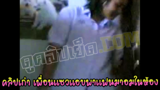 พาเพื่อนสาวมาอมควยในห้อง แล้วเพื่อนแอบดู เสียงไทยxxx คลิปโป๊หลุดในตำนานพานักเรียนมาโม๊คควยในห้องเพื่อนแซวเสียงไทยชัดเจนหัดโม๊กควย