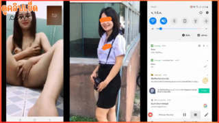 คลิปหลุด น้องพลอยนักศึกษาอาชีวะ ปวส.1 คอลเสียวเกี่ยวหีกับแฟนหน้ากล้องเสียงไทยชัดเจน