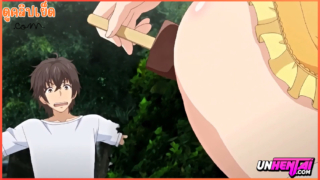 Hentai Teen ถึงกับตกใจมาเจอเพื่อนกำลังใช้ไอติมตัดตูดช่วยตัวเอง